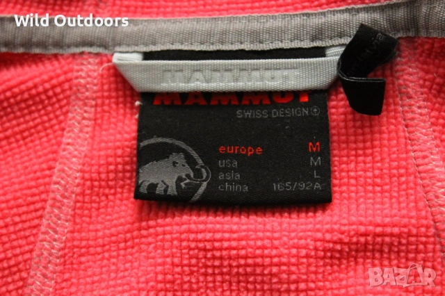 MAMMUT - дамска поларена горница, суичър, размер М, снимка 4 - Спортни екипи - 53513664