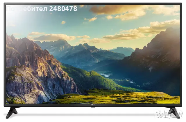 Телевизор LG LED IPS 49" (123 см) Smart, 4K Ultra HD, HDR 10, снимка 2 - Телевизори - 49195857