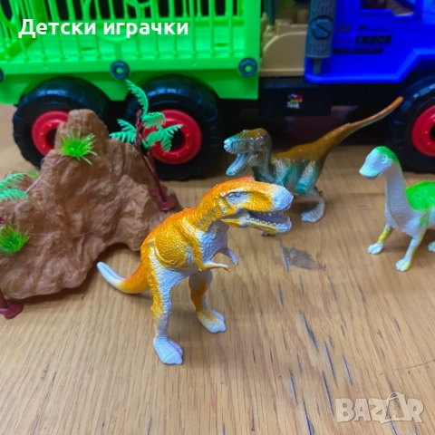 Сглобяем камион играчка с динозаври и инструменти 42см, снимка 6 - Коли, камиони, мотори, писти - 52657202