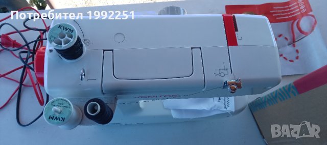 Шевна машина НОМЕР 07. Veritas Janis. Ревизирана. Работеща с мостра на някой видове на шиене. Готова, снимка 8 - Шевни машини - 43573580