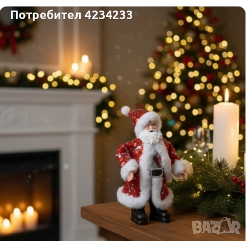 дядо Коледа , снимка 3 - Декорация за дома - 52649041
