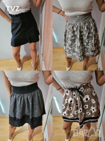 Поли висока талия XS и S размер