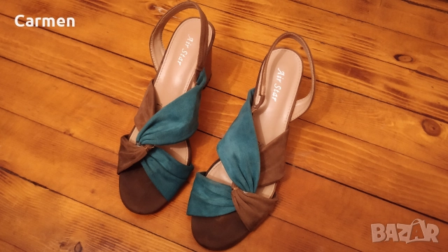 Дамски сандали на ток Air Star, снимка 5 - Сандали - 52429906