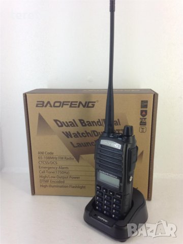 █▬█ █ ▀█▀ Нова Baofeng Uv82 8w 5000mah Професионална Двубандова РАДИОСТАНЦИЯ pmr, снимка 3 - Друга електроника - 39242801
