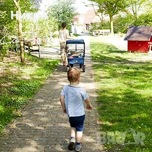 Количка за къмпинг и плаж Pinolino Paco, сгъваема, сива , снимка 9 - Къмпинг мебели - 53468432