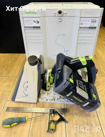 Акумулаторен ръчен циркуляр FESTOOL TSC 55 REB, снимка 2 - Циркуляри - 53310894