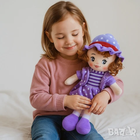 Очарователна говореща парцалена кукла, идеален подарък за всяко дете, снимка 7 - Кукли - 50947829