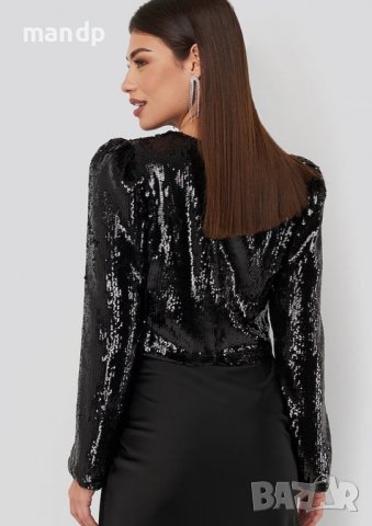 Елегантна оригинална блуза, снимка 2 - Блузи с дълъг ръкав и пуловери - 36793360