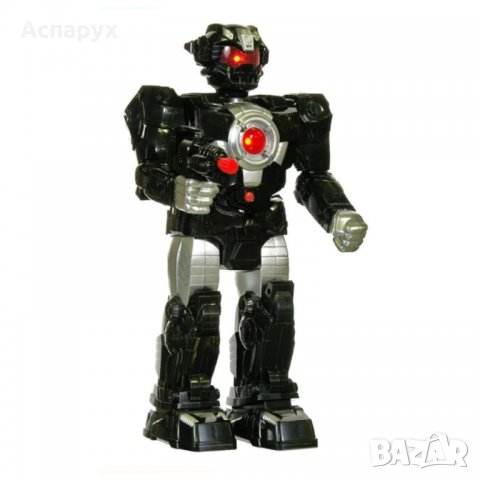 Детски робот Power Mach, Звук, Светлини и движение, Черен, снимка 1 - Други - 33420085