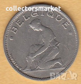 1 франк 1930(френска легенда), Белгия, снимка 2 - Нумизматика и бонистика - 38514199