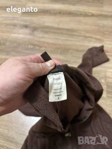 Дамско поларено горнище Patagonia® Worn Wear Plush Synchilla Hoody Jacket , S размер, снимка 8 - Якета - 52641208