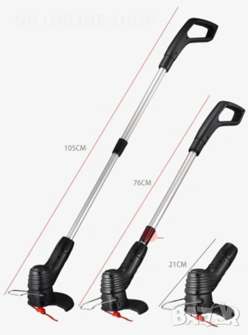 Акумулаторна ръчна градинска косачка за трева, снимка 3 - Градинска техника - 53181508