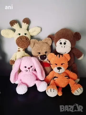 плетени плюшени играчки/амигуруми , снимка 2 - Плюшени играчки - 47396526