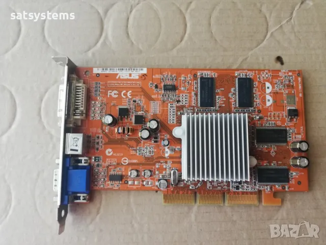 Видео карта ATi Radeon Asus A9250GE 256MB DDR 128bit AGP