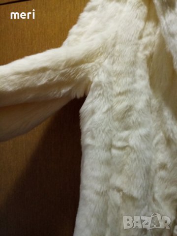 Последно намаление. Екопалто - снежнобяло, снимка 7 - Палта, манта - 39255713