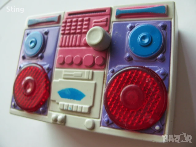 BOOMBOX   Радиокасетофон  -  Сувенир от  доста  години, снимка 4 - Радиокасетофони, транзистори - 51081913