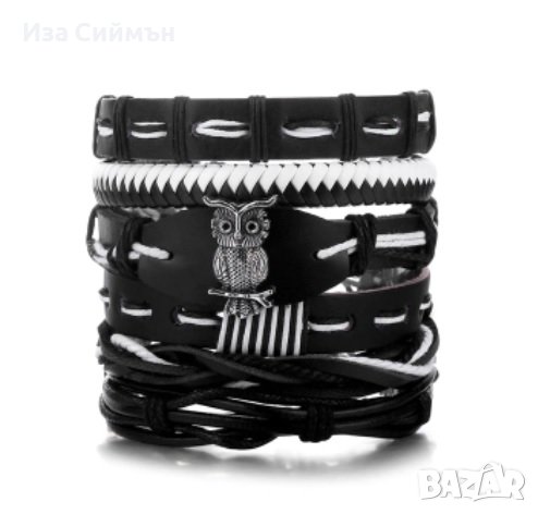 Кожени гривни, снимка 4 - Гривни - 32055531