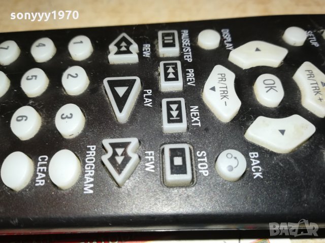 PHILIPS DVD/VCR PLAYER REMOTE SWISS 0302220922, снимка 15 - Дистанционни - 35654805