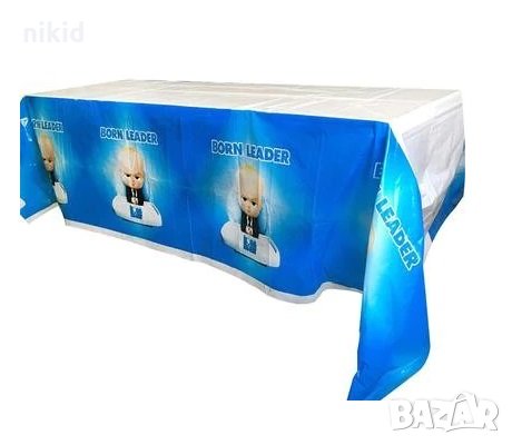 Бебе Бос Boss Baby born leader найлонова покривка за парти рожден ден