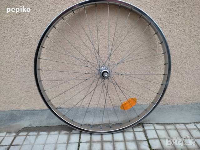 Продавам колела внос от Германия  НИКЕЛИРАНА предна капла VAN-SCHOTHORST 26 цола, снимка 2 - Части за велосипеди - 35279377