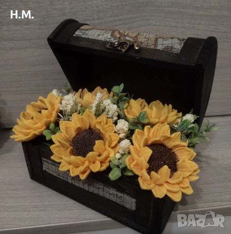 Сапунени слънчогледи.