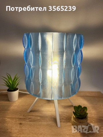 Стилна интериорна лампа, снимка 3 - Лампиони - 52386179