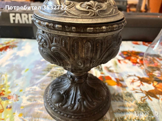 Антична газена лампа, снимка 10 - Антикварни и старинни предмети - 51240979