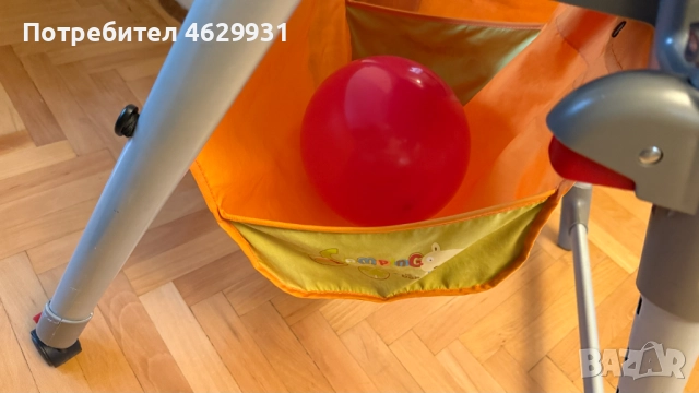Детско повдигащо се столче за хранене, 55см..83см. 6-стъп. Височина, Наклон - 3 стъпки. Мн. Запазено, снимка 16 - Столчета за хранене - 52172566
