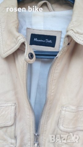 '' Massimo Dutti''оригинално дамско кожено яке М размер , снимка 5 - Якета - 28550529