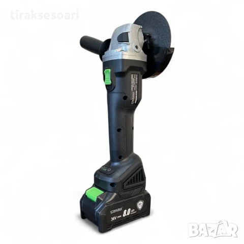 2в1 Ударен Гайковерт и Ъглошлайф 36V 8.0A ,  STAHLMAYER, снимка 4 - Други инструменти - 50721227