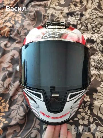Каска за мотор Alpinestars Supertech R10 , снимка 5 - Спортна екипировка - 49494013
