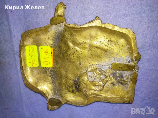 СТАР Уникален БРОНЗОВ БАРЕЛЕФ ХУДОЖЕСТВЕНА ПРОФЕСИОНАЛНА ИЗРАБОТКА КОЛЕКЦИОНЕРСКО ПОПАДЕНИЕ ! 42753, снимка 9 - Антикварни и старинни предмети - 43926391