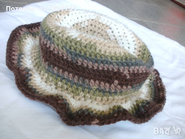 Дамска шапка - уникална изработка , снимка 7 - Шапки - 43178085