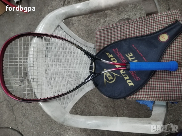 Dunlop Power Lite Ultra Super Light Alloy Tennis Racket With Case Тенис ракета, снимка 2 - Тенис - 52944263