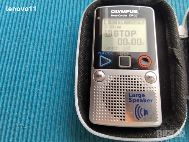 страхотен оригинален дигитален диктофон Олимпус-без касети , снимка 2 - Други - 51993694