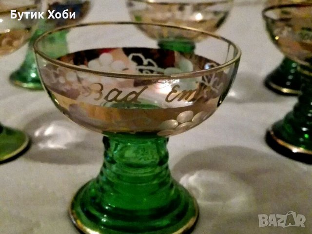 Лот чаши цветен кристал, снимка 6 - Колекции - 32278633