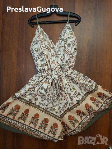 Летен дамски гащеризон 