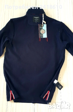 Hackett Aston Martin Cotton POLO Mens Size  S НОВО! ОРИГИНАЛ! Мъжка Поло Блуза!, снимка 10 - Блузи - 53495904