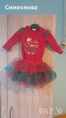 Рокля, размер 80, 12 месеца