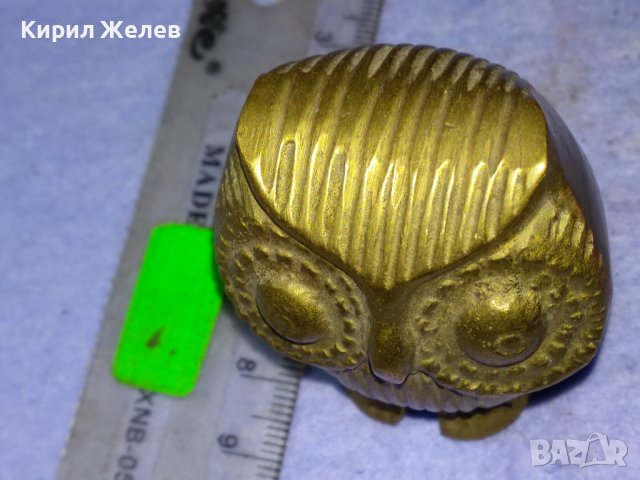 МАСИВНА БРОНЗОВА ФИГУРКА СТАТУЕТКА на БУХАЛЧЕ За ДОМАШНА УКРАСА КОЛЕКЦИЯ 41385, снимка 6 - Колекции - 43598724