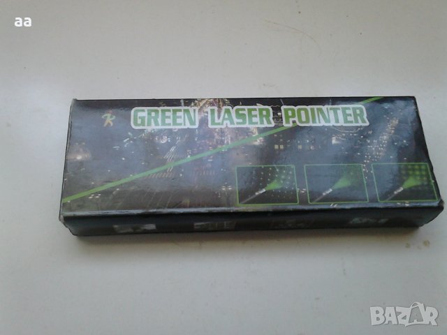 Зелен лазер, снимка 1 - Друга електроника - 27373473