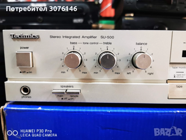 Продавам Усилвател,Тунер и дек Technics, снимка 2 - Ресийвъри, усилватели, смесителни пултове - 44498629