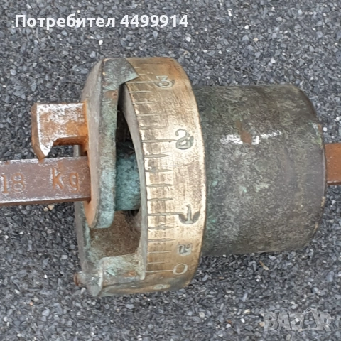 Стар шведски кантар, снимка 10 - Колекции - 51671008