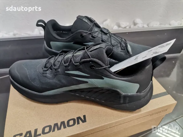 Нови 45 1/2 Мъжки Обувки Salomon Genesis GTX Gore-Tex, снимка 5 - Спортни обувки - 49843146