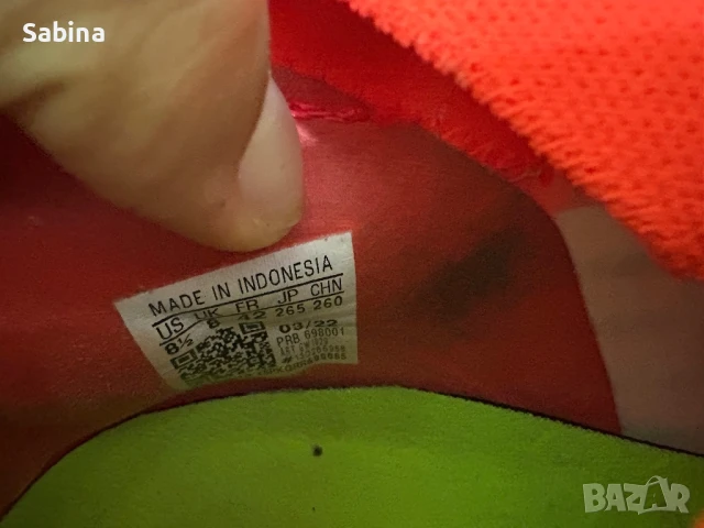 Мъжки професионални футболни бутонки-adidas predator-42номер, снимка 4 - Футбол - 50842741