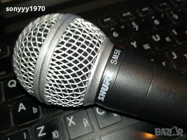 shure sm58 microphone-внос swiss 2505222153, снимка 2 - Микрофони - 36876052
