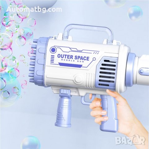 Парти играчка автомат за балони Automat, Базука за мехурени балони, снимка 10 - Други - 36884210