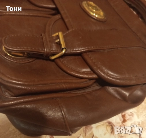 SANCHEZ Оригинал Нова Кожена Дамска Чанта , снимка 10 - Чанти - 52793438