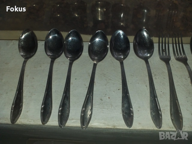 Разни вилици и лъжици, снимка 5 - Антикварни и старинни предмети - 53452017