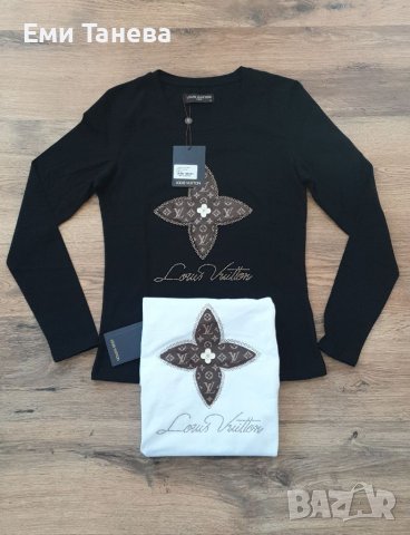 Уникални дамски блузи KARL, GUESS, DIOR, DOLCE&GABANA, BURBERRY. Топ качество, снимка 4 - Блузи с дълъг ръкав и пуловери - 38216872